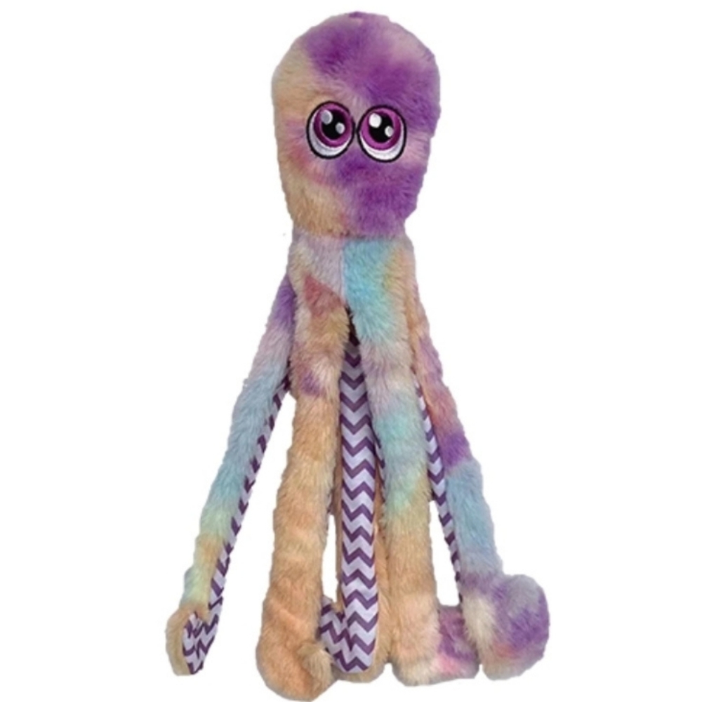 Octopus Plush Dog Toy